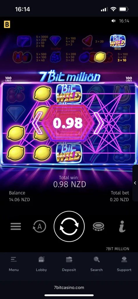 7bit casino game