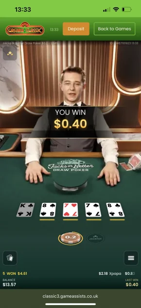 Casino Classic Live Game