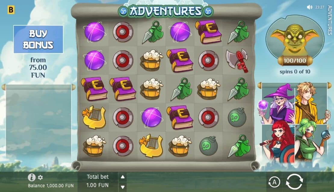BGaming Adventures Pokie
