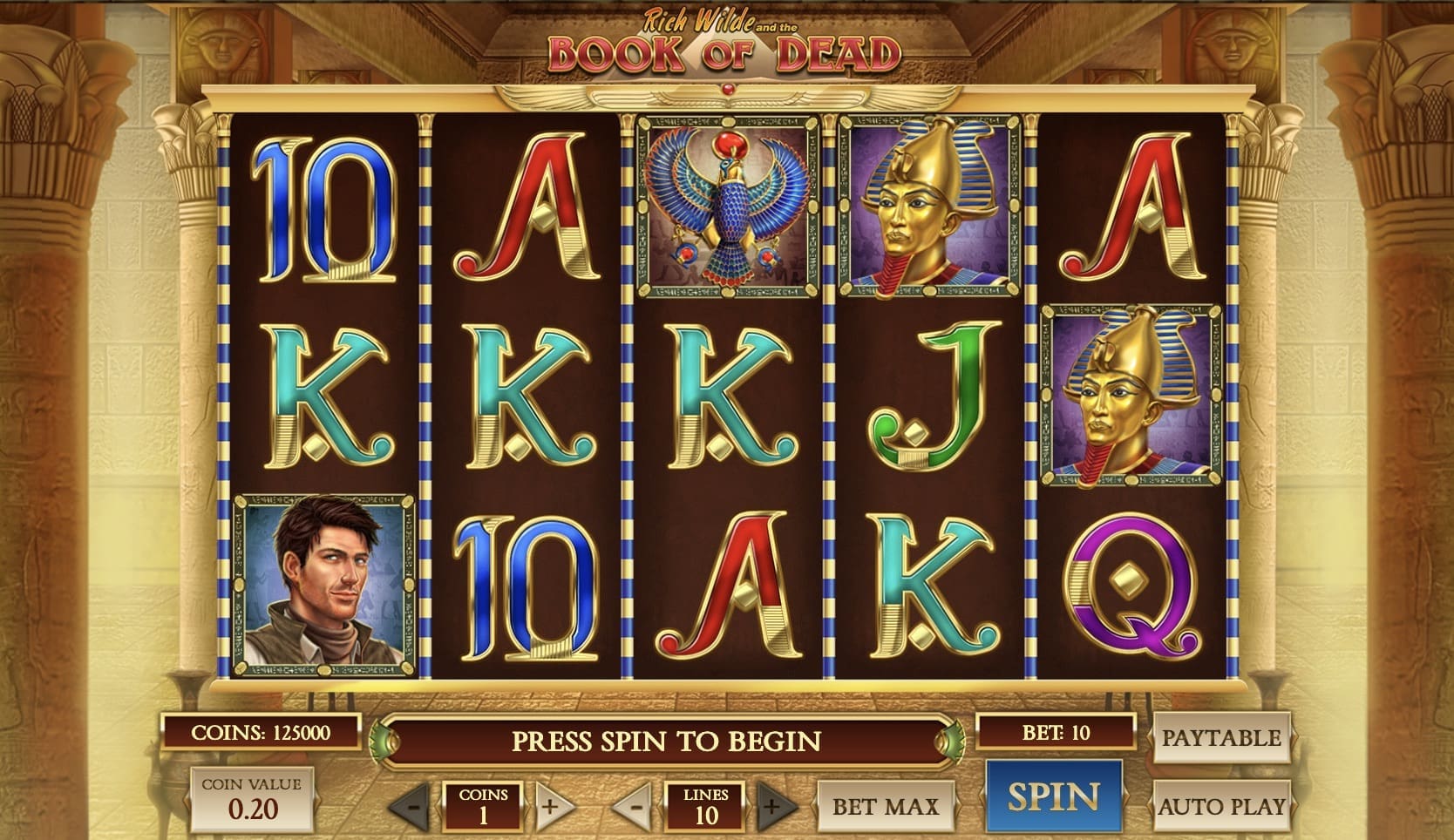 Rich Wilde and the Book of Dead (Play'n GO)