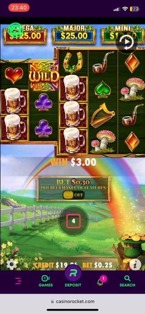 casino rocket games