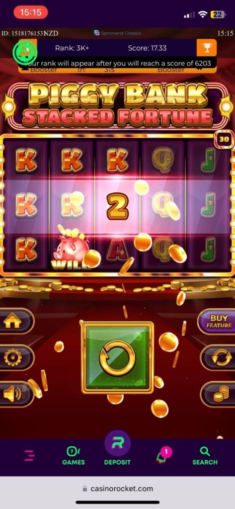 casino rocket games