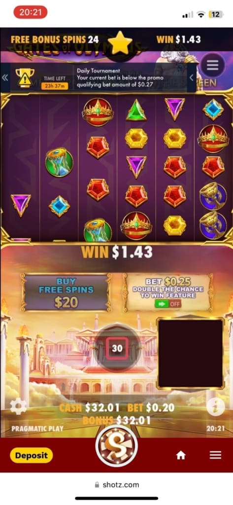 Shotz Casino Games