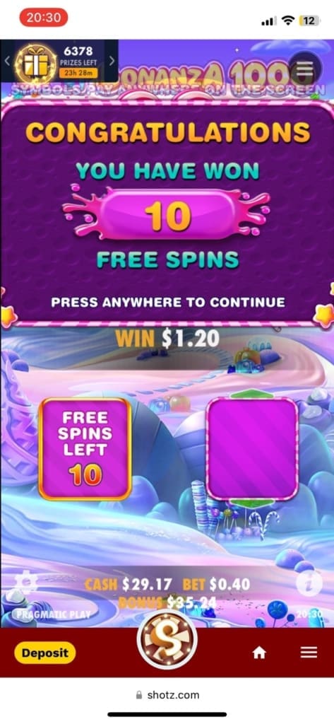 Shotz Casino Games