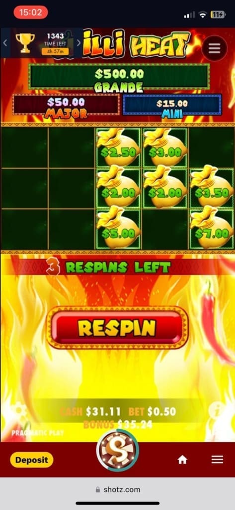Shotz Casino Games