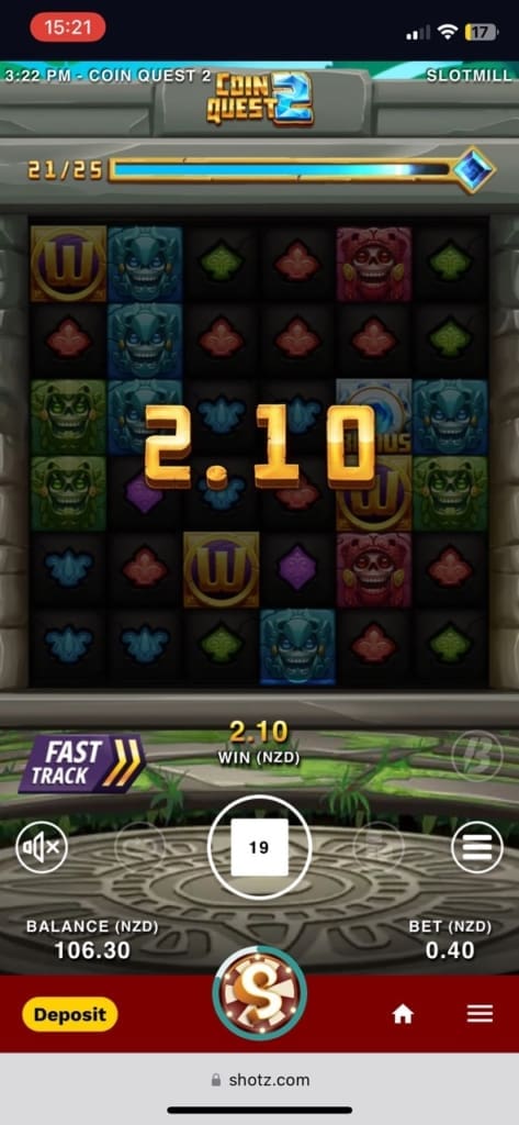 Shotz Casino Games