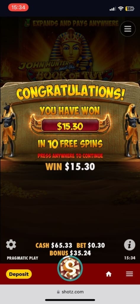 Shotz Casino Games