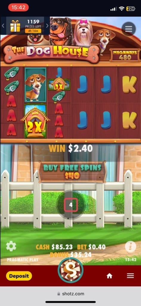 Shotz Casino Games