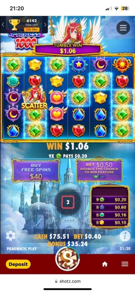 Shotz Casino Games