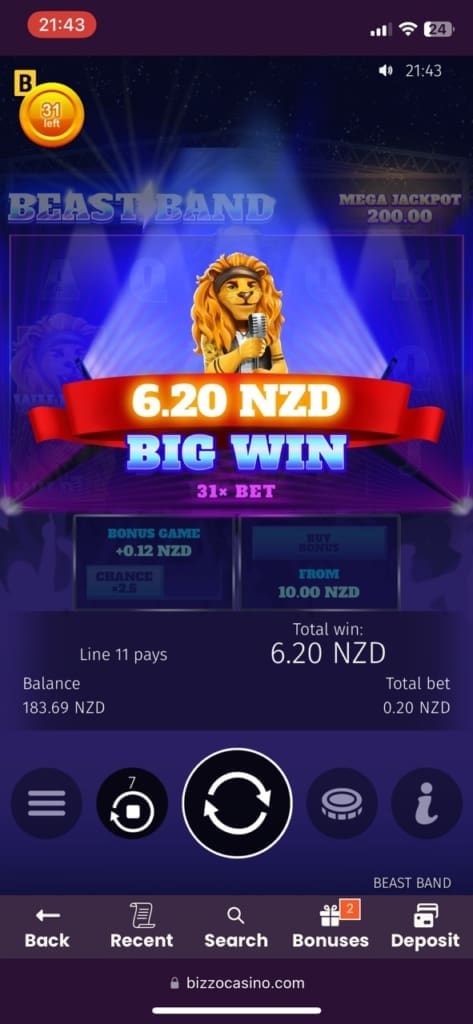 Bizzo Win