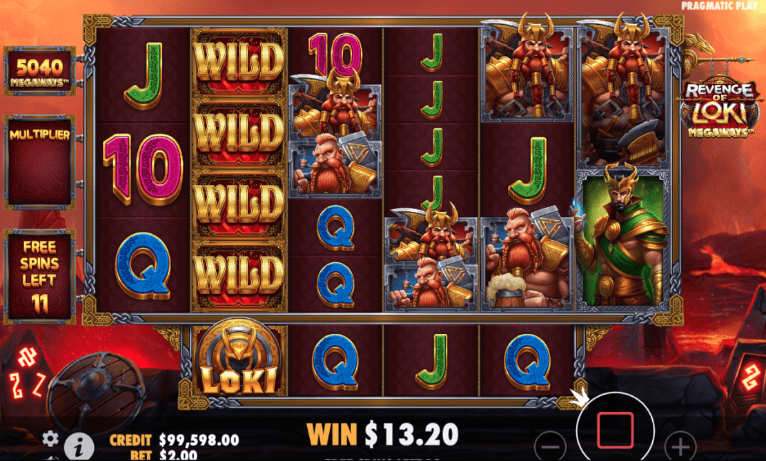 Revenge of Loki real money slot