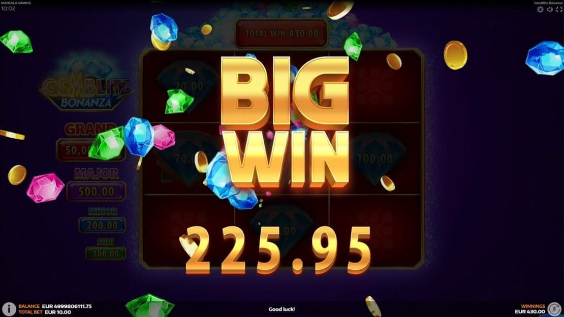 big win screenshot