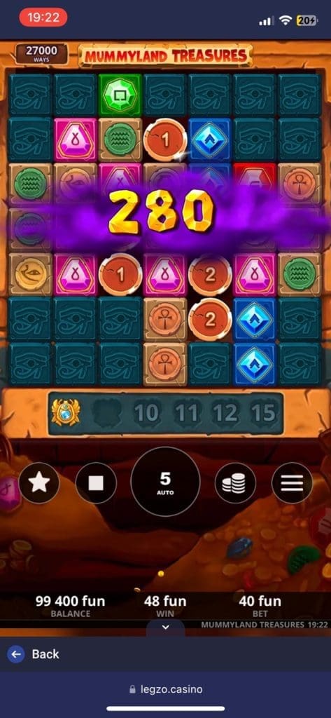 Legzo Casino Games
