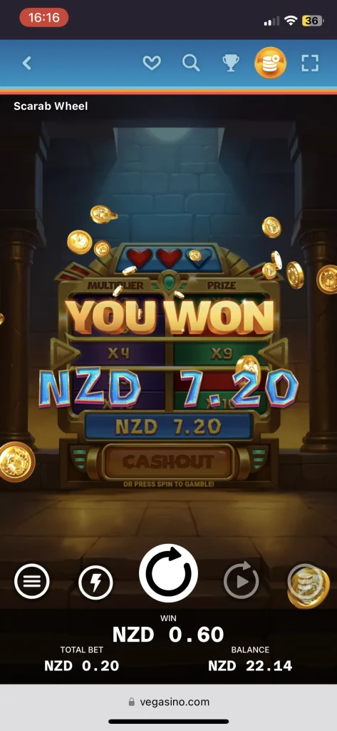 Vegasino Casino Games