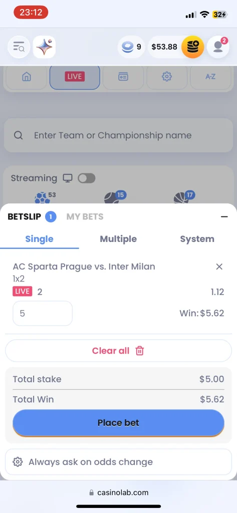 Casino Lab Win