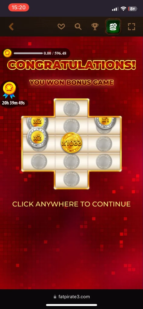 FatPirate Casino Game