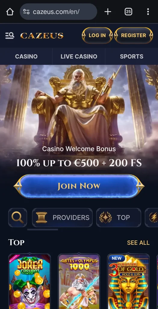 Cazeus casino Game