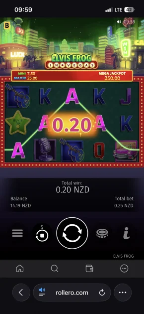 rollero casino game