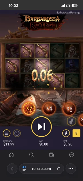 rollero casino game