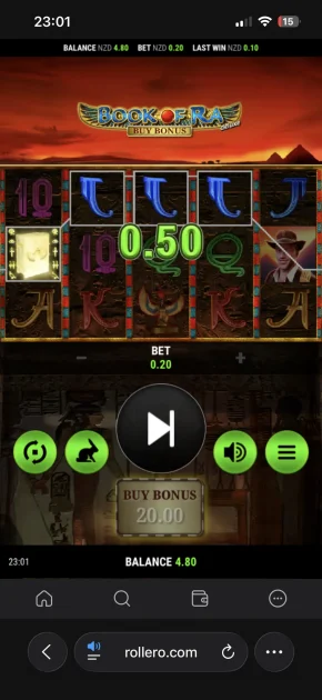 rollero casino game