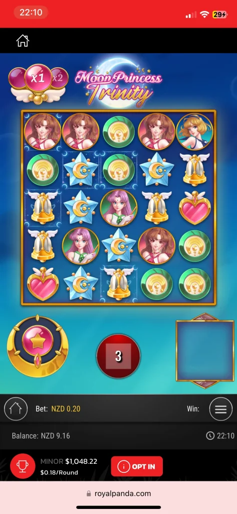 Royal Panda Casino game