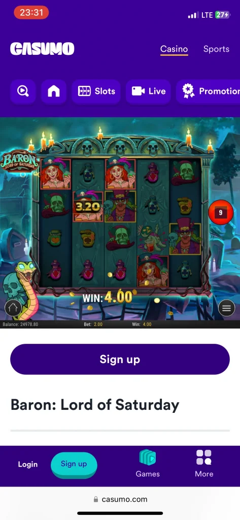 casumo casino