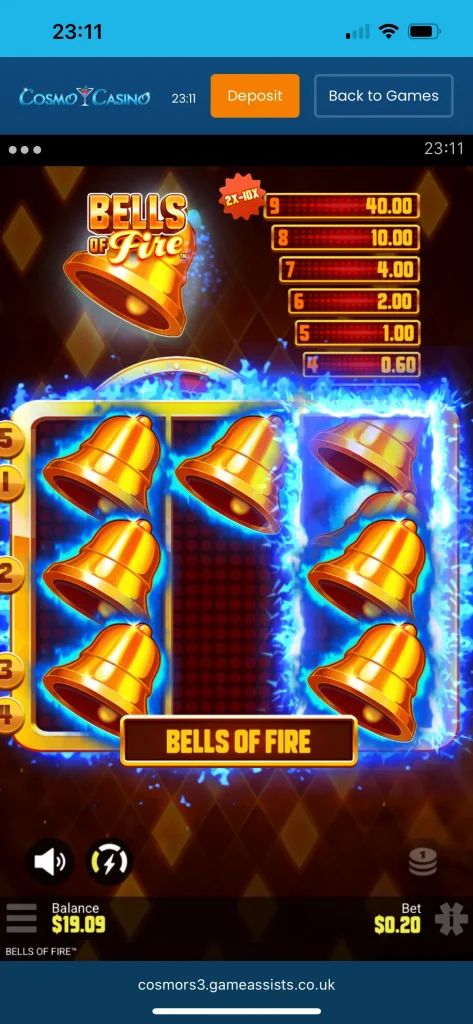 cosmo casino game