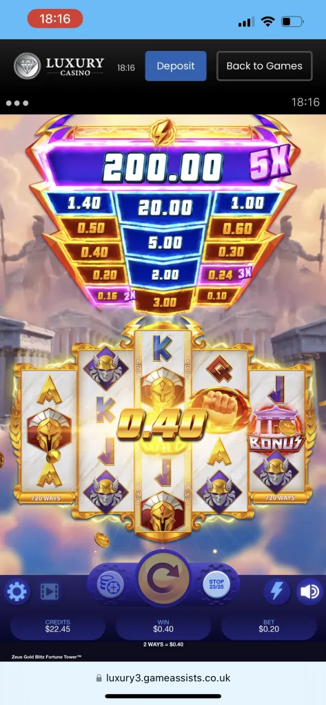 Luxury Casino Game