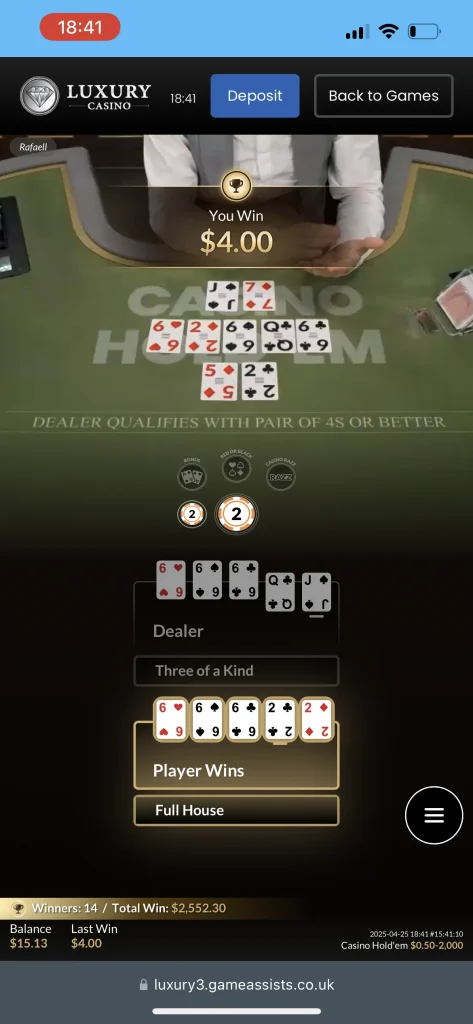 Luxury Casino Game
