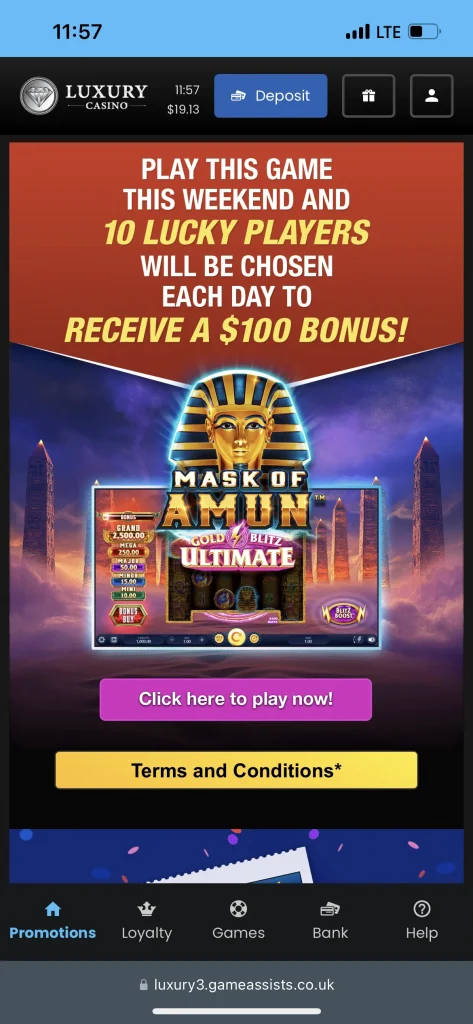 Luxury Casino Game