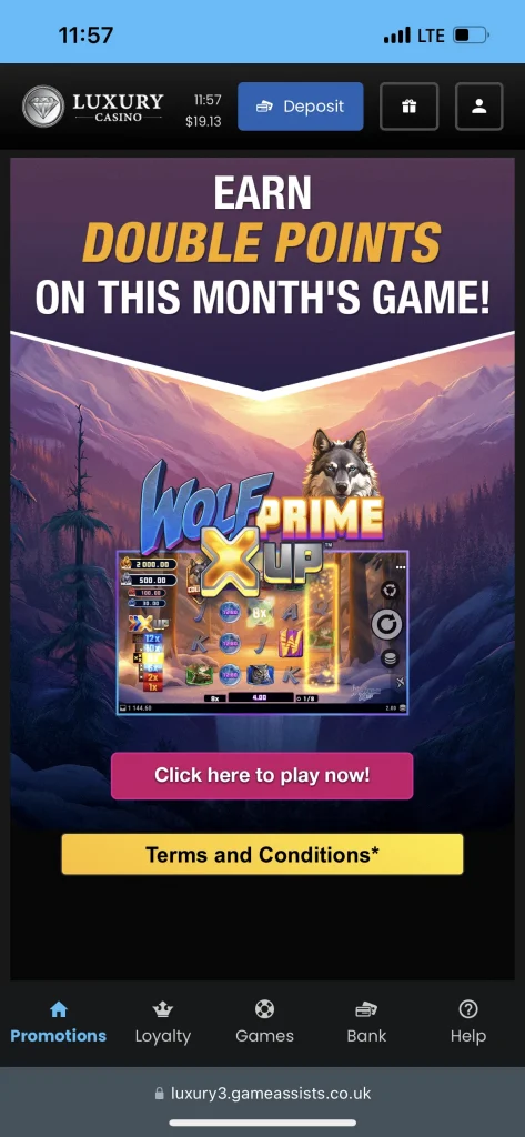 Luxury Casino Game