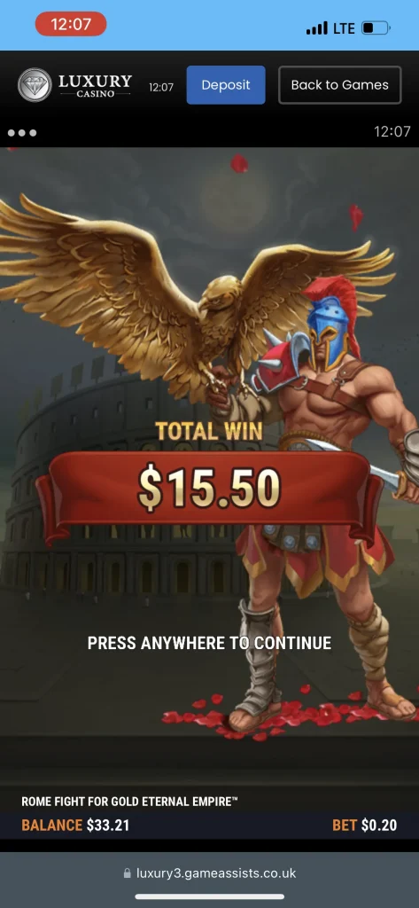 Luxury Casino Game