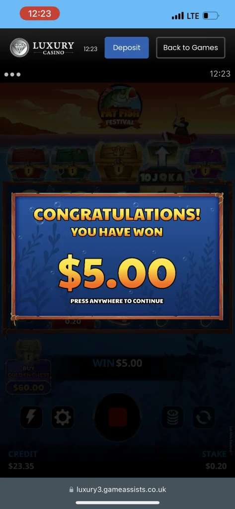 Luxury Casino Game