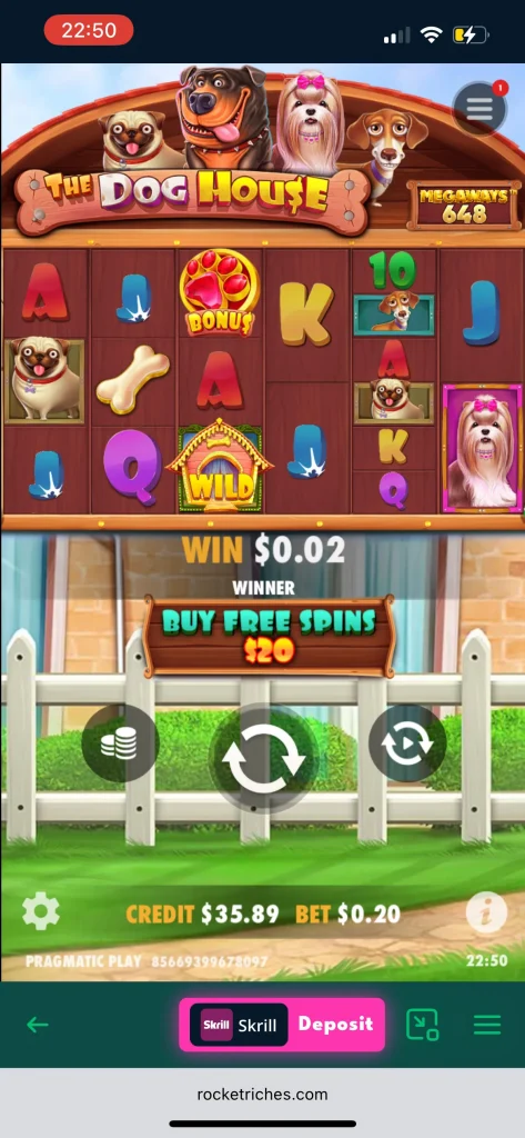Rocket Riches Casino Game