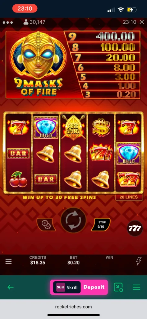 Rocket Riches Casino Game