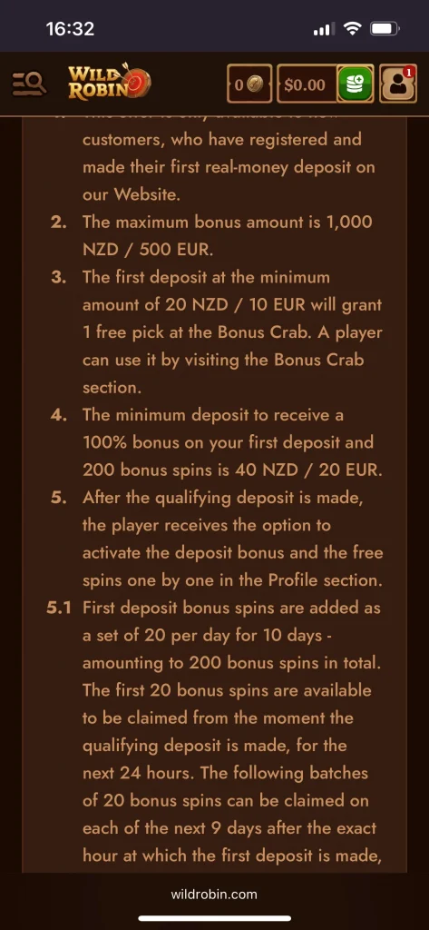 Wild Robin Casino
