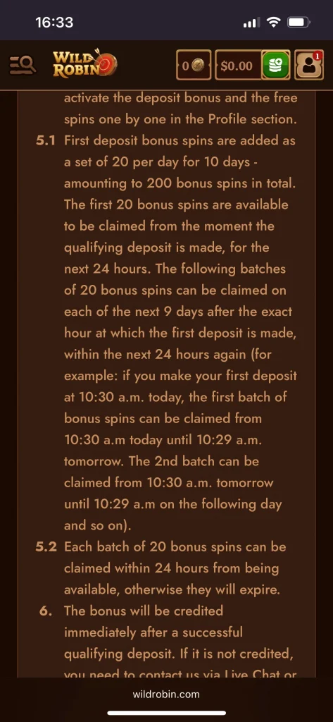 Wild Robin Casino