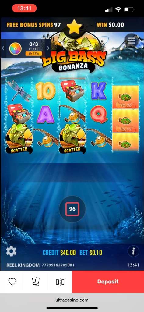 UltraCasino game