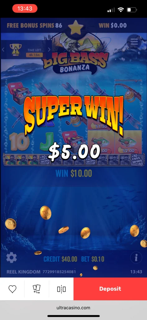 UltraCasino game
