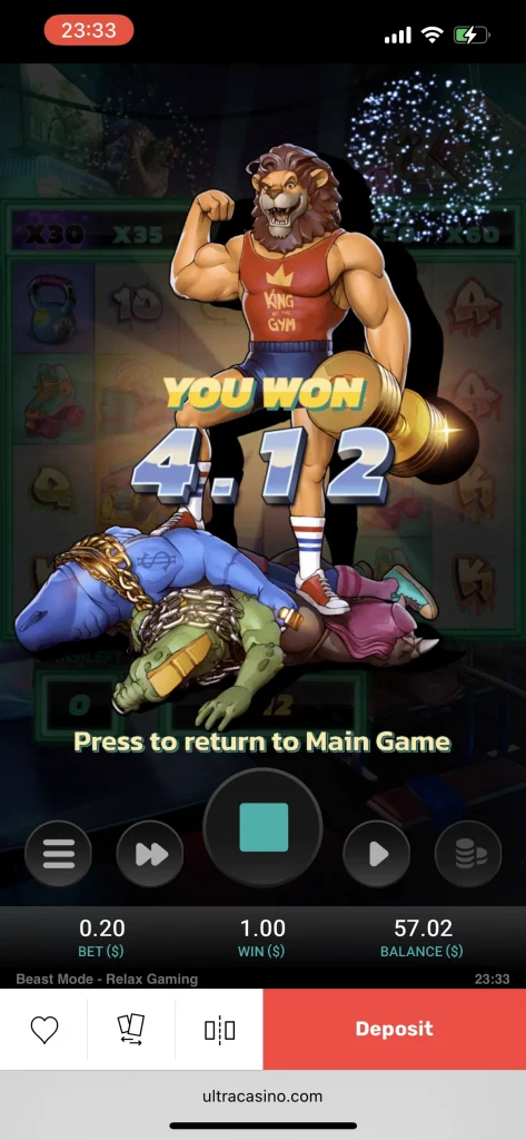 UltraCasino game