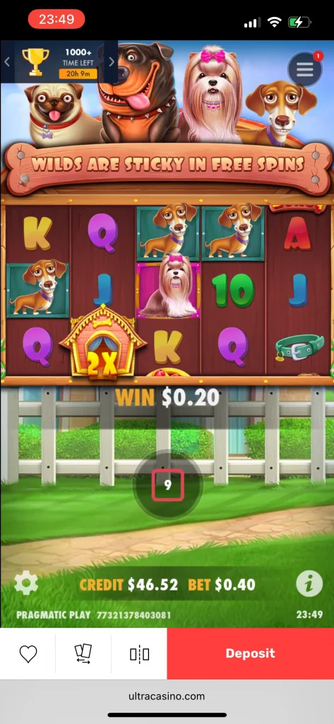UltraCasino game