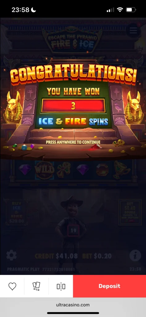 UltraCasino game