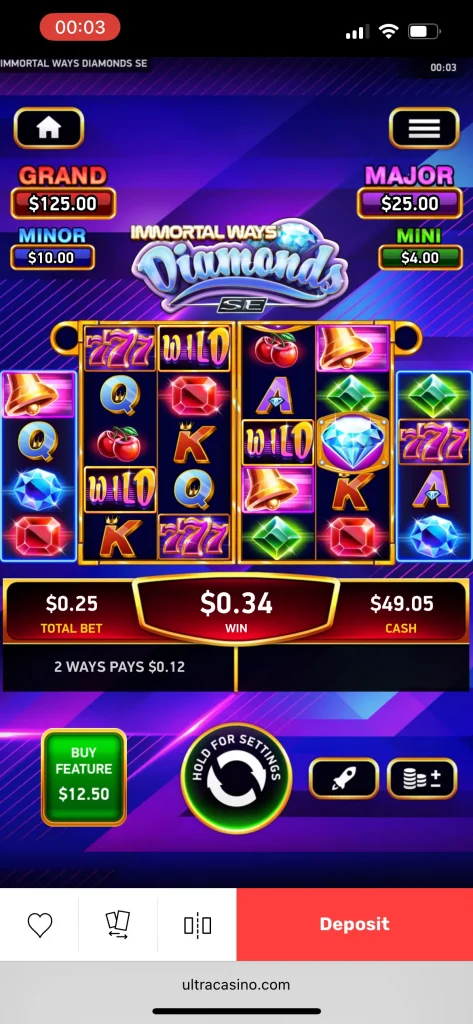 UltraCasino game