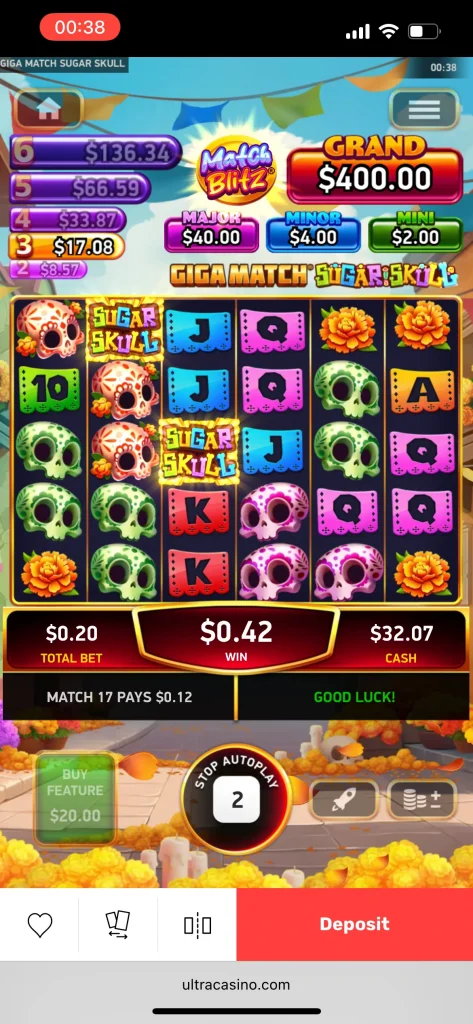 UltraCasino game