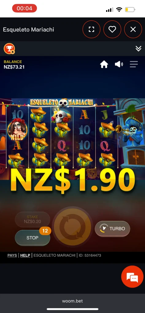 Woom Bet Casino Game