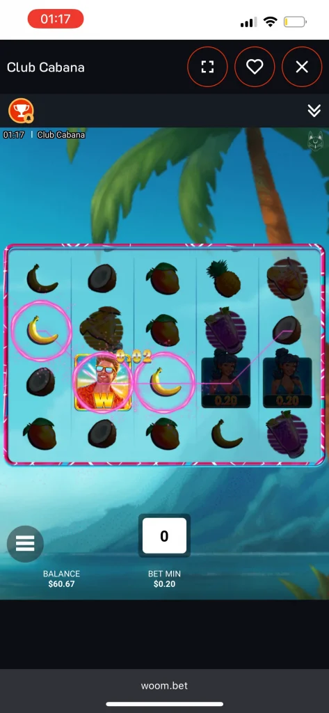 Woom Bet Casino Game