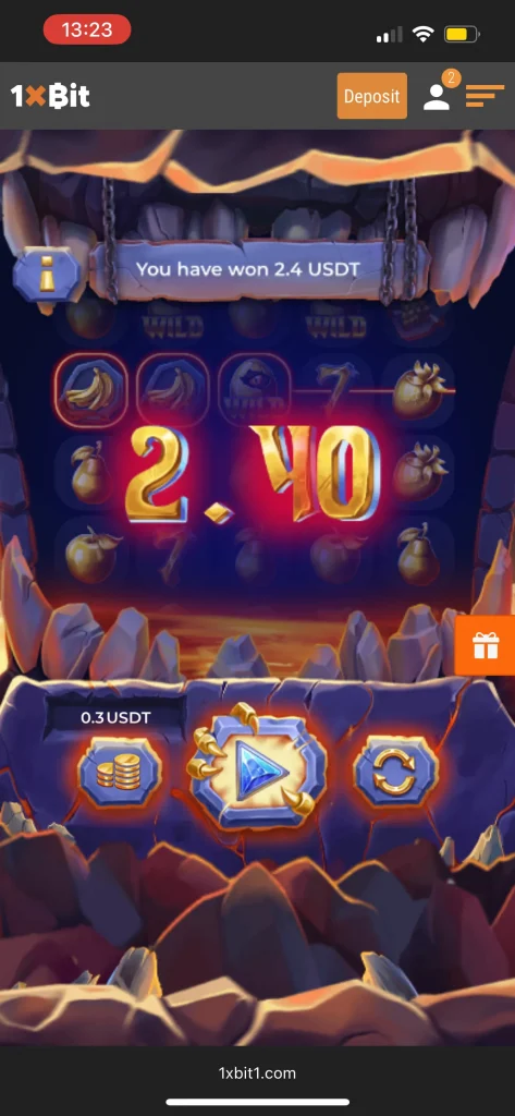 1xbit casino game