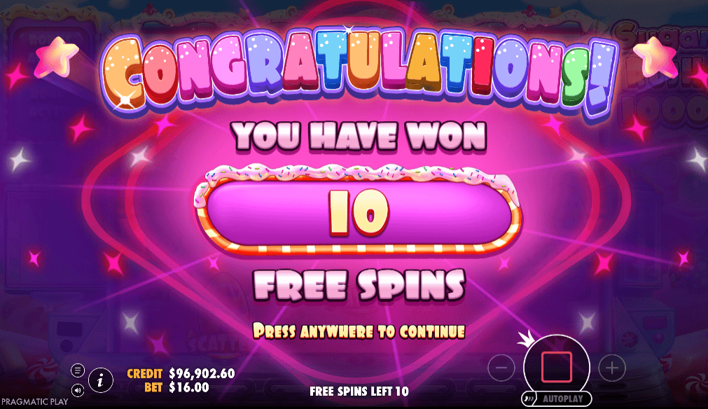 Sugar Rush 1000 Slot