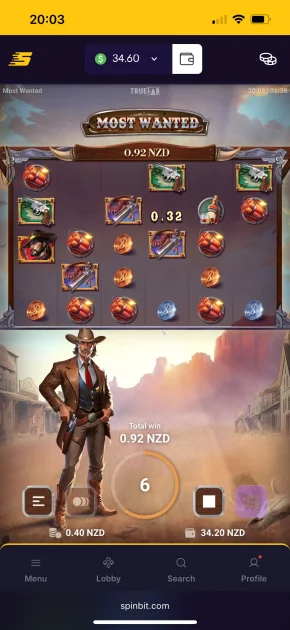 SpinBit Casino Game