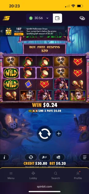 SpinBit Casino Game